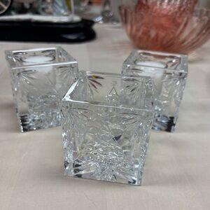 Waterford Crystal 'Happy Holidays' Christmas Tree Votive